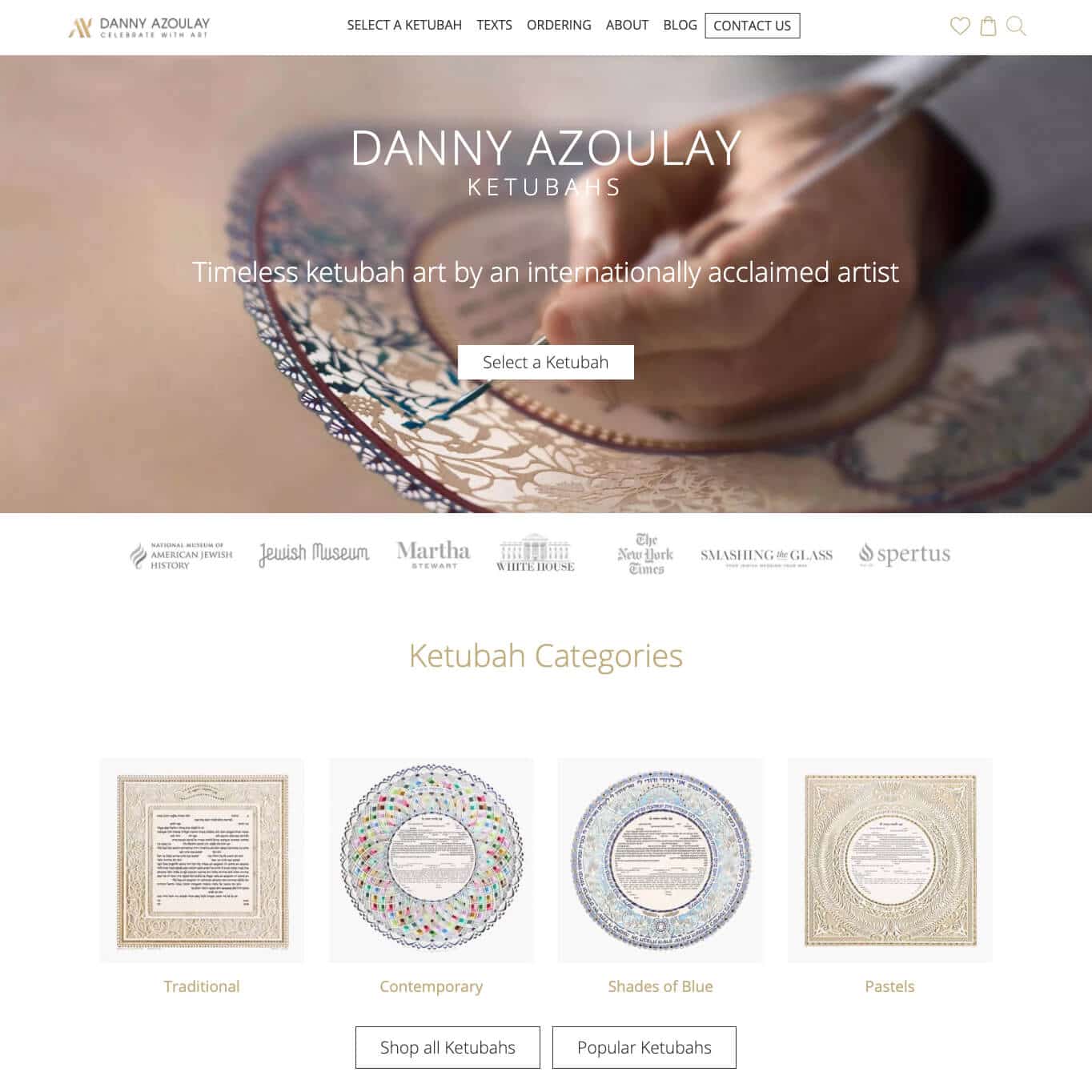 Danny Azoulay: Traditional & Modern Ketubah Art for Sale