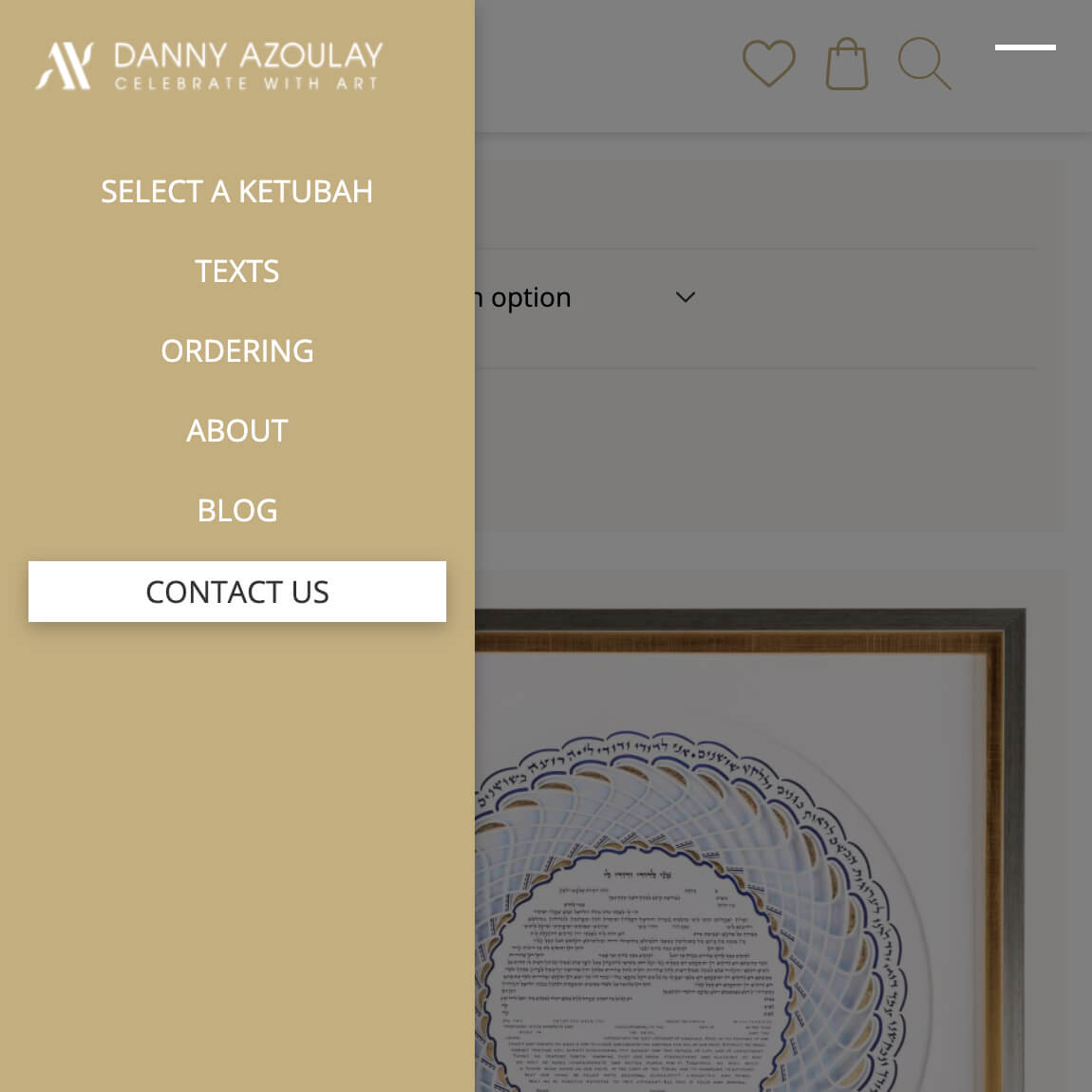 Danny Azoulay: Traditional & Modern Ketubah Art for Sale